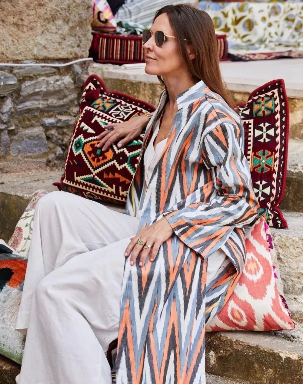 Elysian by Emily Morrison Caftan Sz. 1 O/S
